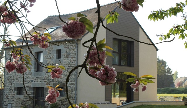 Charming gîte with all modern conveniences on a large plot of land in a flower farm.