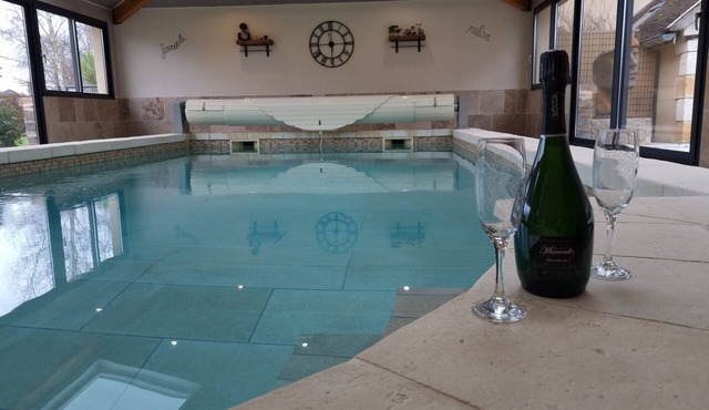 Charming gite in Champagne with heated indoor pool