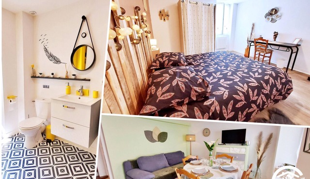 Charming Gîte near Laval: Cozy Decor, Fully Equipped, Baby-Friendly, Ideal for 2, Pet-Friendly