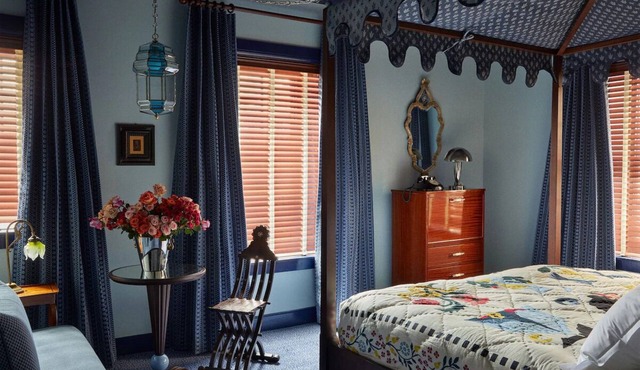 Charming Gothic Room w/Plush Quilted Bedding Near Baltimore's Attractions