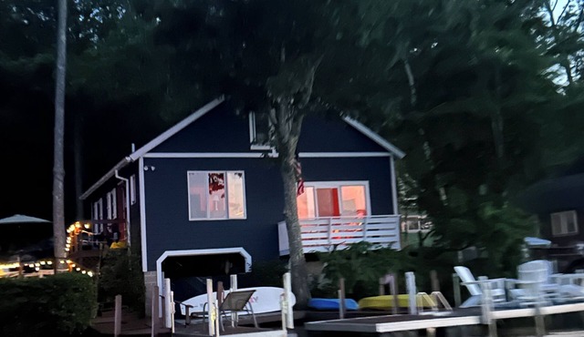 Charming Great East Lake 4 Season Waterfront Home!