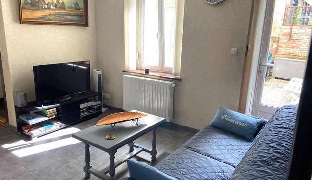 Charming Ground-Floor Apt in Épinal Center - Terrace, Free Parking, Near Train Station