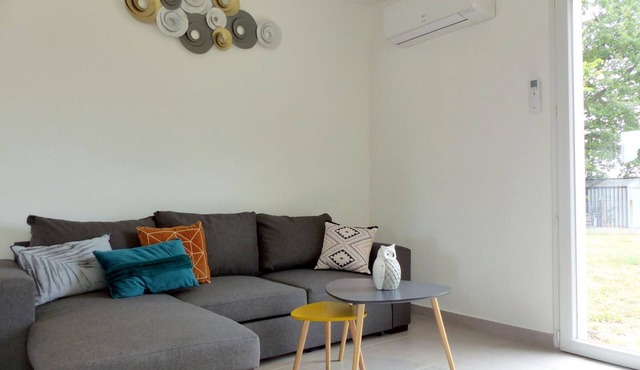 Charming house in Saint-Rémy-en-Rollat with terrace and pets allowed