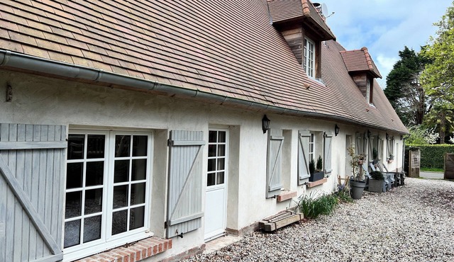 Charming house on the Alabaster Coast, 2 km from the sea! Ideal for families.