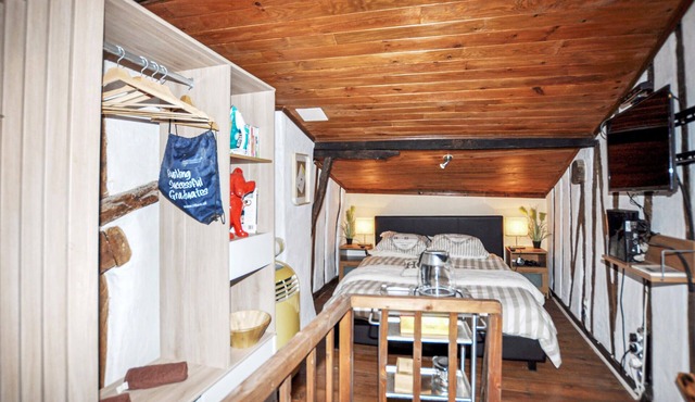 Charming half-timbered village house in a small and historically very interesting village.