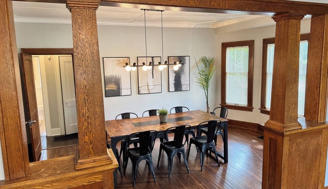 Charming Historic 5BR Home Close to Universities, Hospital & Downtown