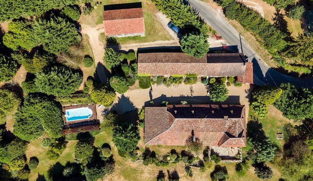 Charming historic barn with pool