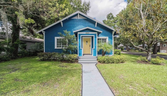 Charming Historic Blue Bungalow