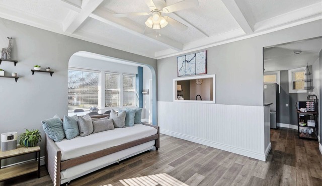 Charming Historic Foursquare Home | 4BR | Backyard