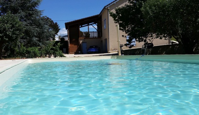 Charming holiday home with private heated pool