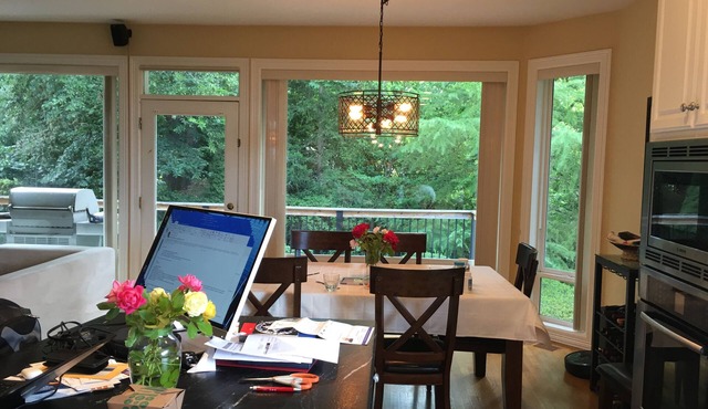 Charming home in safe neighborhood - fenced, 2 bedrooms ground floor, 2 on 2nd