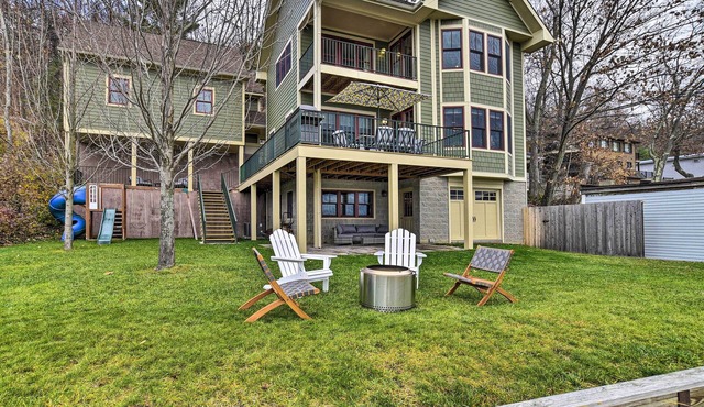 Charming Home on Keuka Lake w/Dock & Fire Pit!