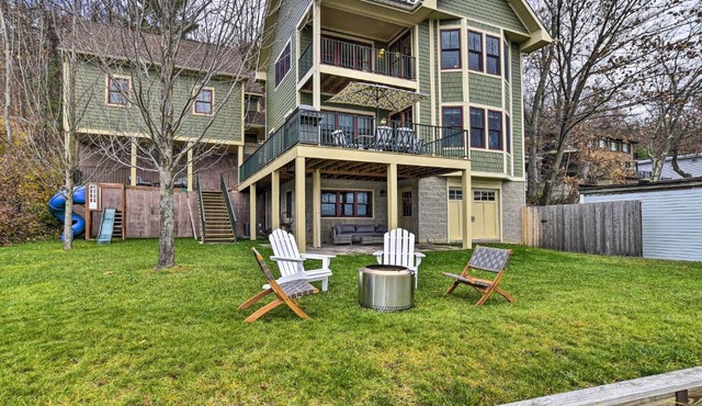 Charming Home on Keuka Lake with Dock and Fire Pit!