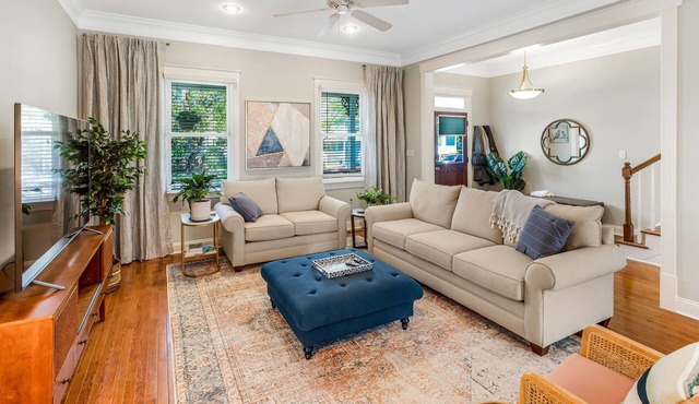 Charming Home on Quiet Street with Yard and Garage Parking by Lucky Savannah