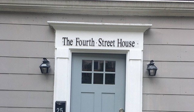 Charming home with a scenic view of downtown Maysville from the back porch