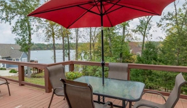 Charming home with lake views