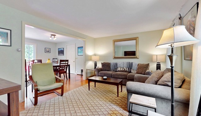 Charming home with private pool, spacious deck & inviting coastal comforts