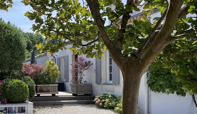 Charming house, 4 stars, in the middle of the village, 4 km away from the beach