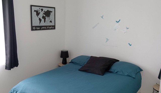 Charming house for 4/6 people, close to the Audomarois marshes and the Opal Coast.