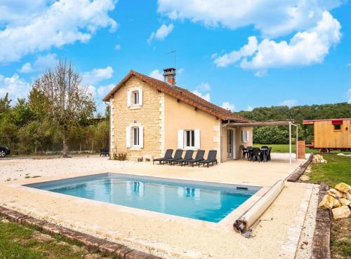 Charming House in Hautefort with Pool & Nature