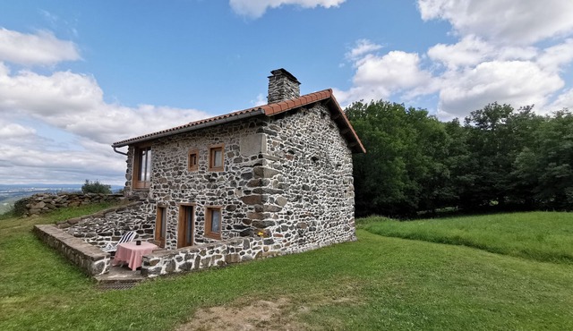 Charming house in Loire gorges with terraces and wood stove
