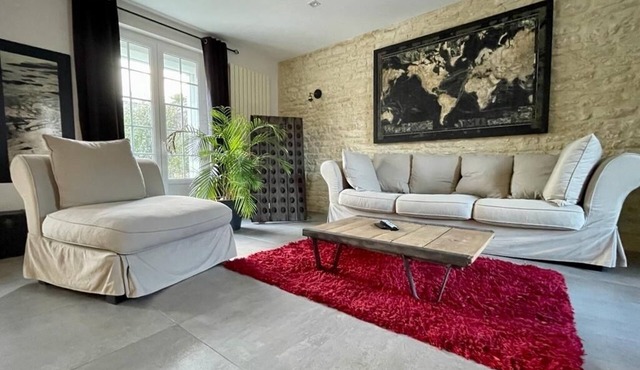 Charming house located in Luc, 800 m from the sea