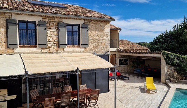 Charming house with heated pool - La maison d'Agnès