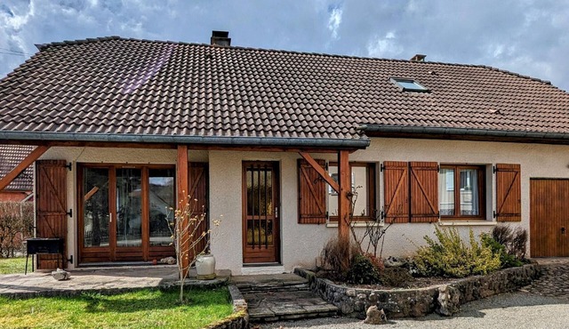 Charming house with garden, terrace and parking near Ballon d'Alsace