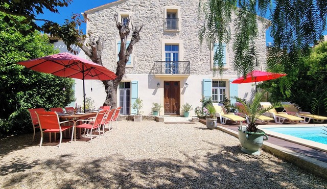 Charming house with private pool in Olonzac