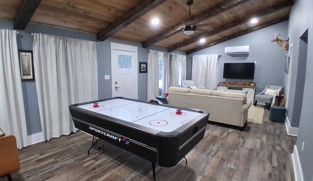 Charming house with quiet setting and outdoor space.