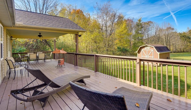 Charming Howard Getaway w/Deck, 1 Mi to Lake!