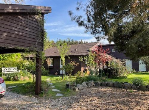 Charming idyllic wooden house