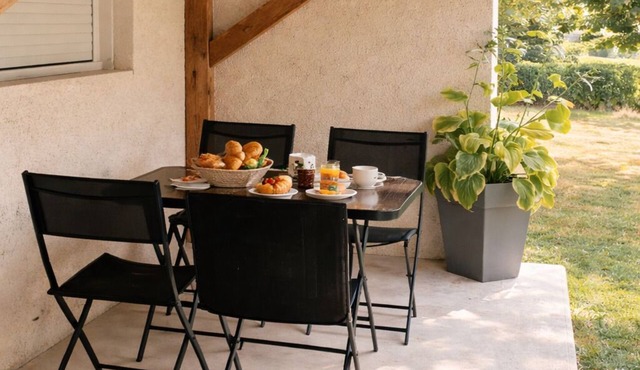 Charming, independent apartment, private garden, vineyard view, 18th century estate