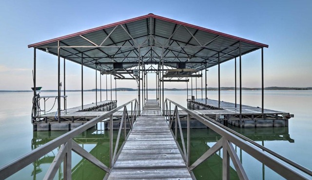 Charming Lakefront Home with Grill and Fire Pit!