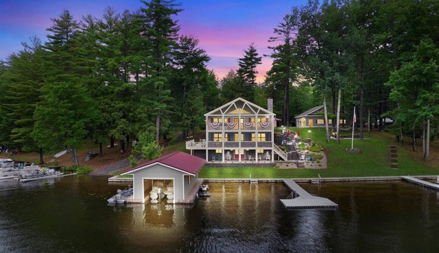 Charming Lakefront Cabin with Private Dock & Gorgeous Views