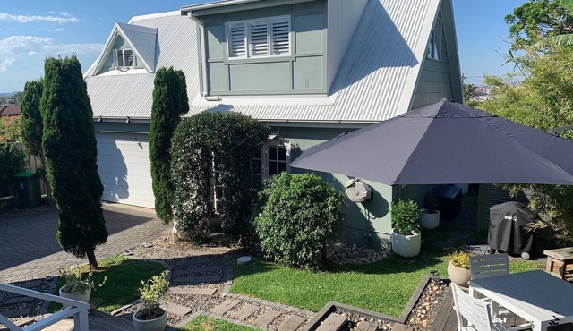 Charming light filled cottage just 150 metres from Merewether Beach and baths.