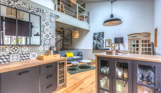 Charming loft 75m2, Route des vins.