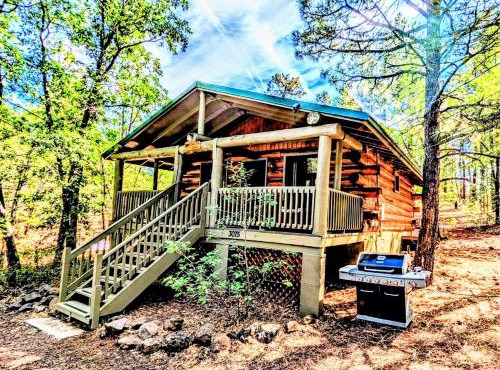 Charming Log Cabin in Tall Pines w Large Deck