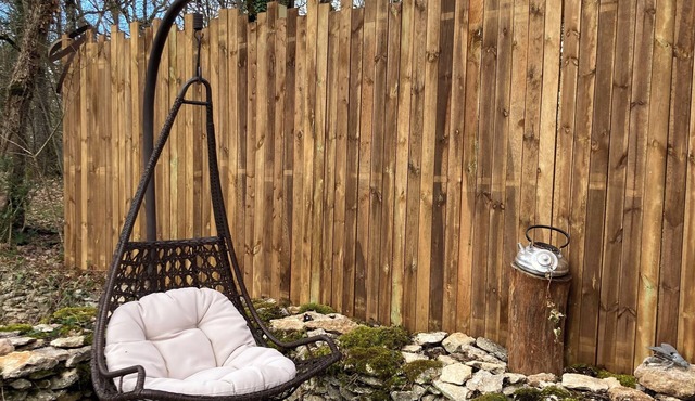 Charming Lovela gîte with wood-burning spa