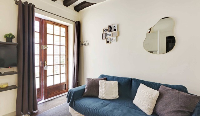 Charming Marais Historic Studio