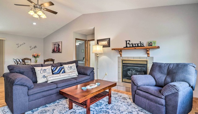 Charming Mills River Home w/Porch & Yard!