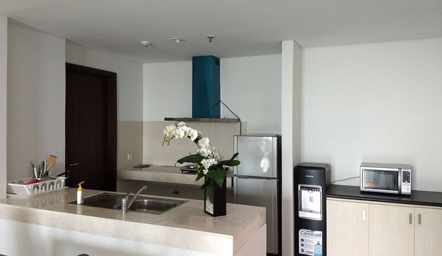 Charming Minimalist 3 Bedroom Apartment in St Moritz Puri Indah