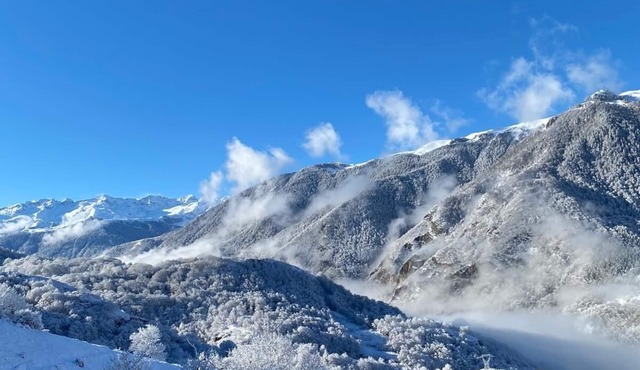 Charming mountain barn