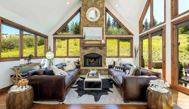 Charming Mountain Home by InvitedHome | Hike, Bike, Hot Tub, Summer Patio, BBQ