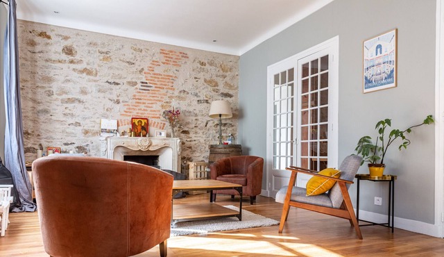 Charming Nantaise house and its garden, for 4
