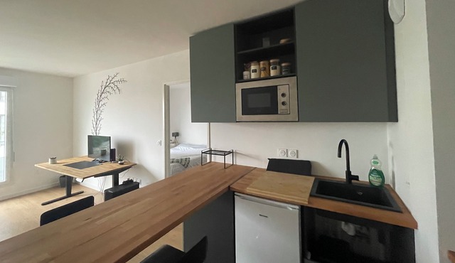 Charming new apartment, 20 min from Paris center