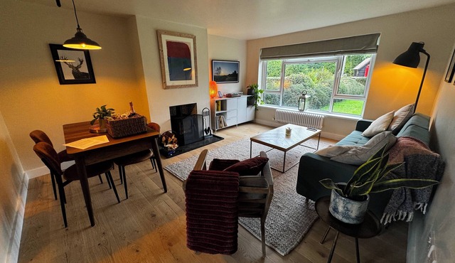 Charming New Forest property with a garden and countryside views in village hub