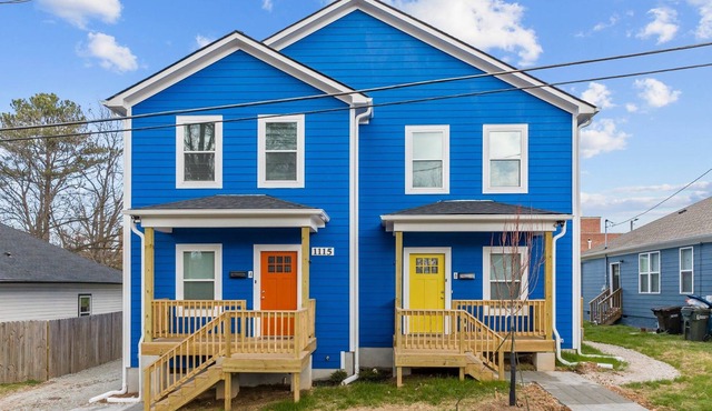 Charming New Townhome near Downtown, DPAC -Unit A