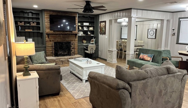 Charming, newly renovated, 3-bedroom, 2 full bath home.
