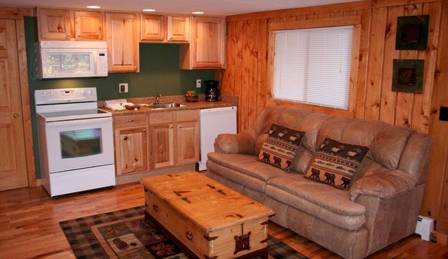 Charming one bedroom Chalet with gas fireplace